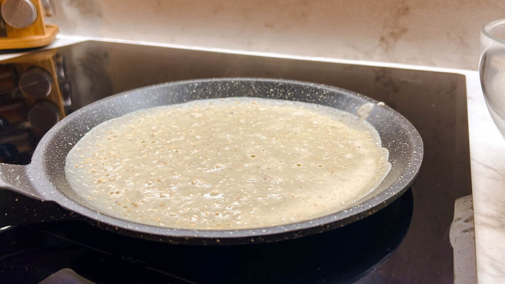 Crepes Vegane: Una Ricetta Veloce e Facile 3 cottura crepes vegane